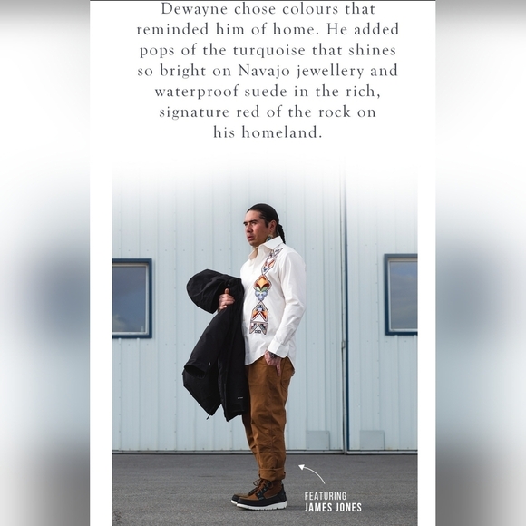 New Manitobah Native American Men 10 Navajo Indigenous Artisan Dwayne Dale - Picture 2 of 10